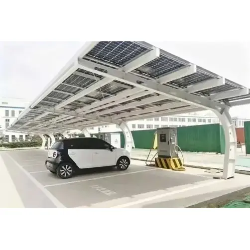 Cantilever सौर कारपोर्ट